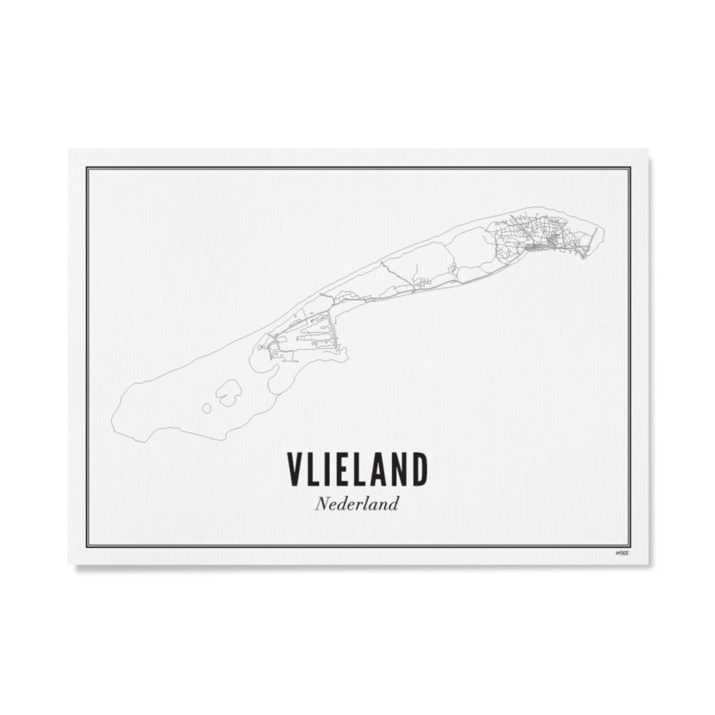 Wijck print Vlieland A3 30 x 40